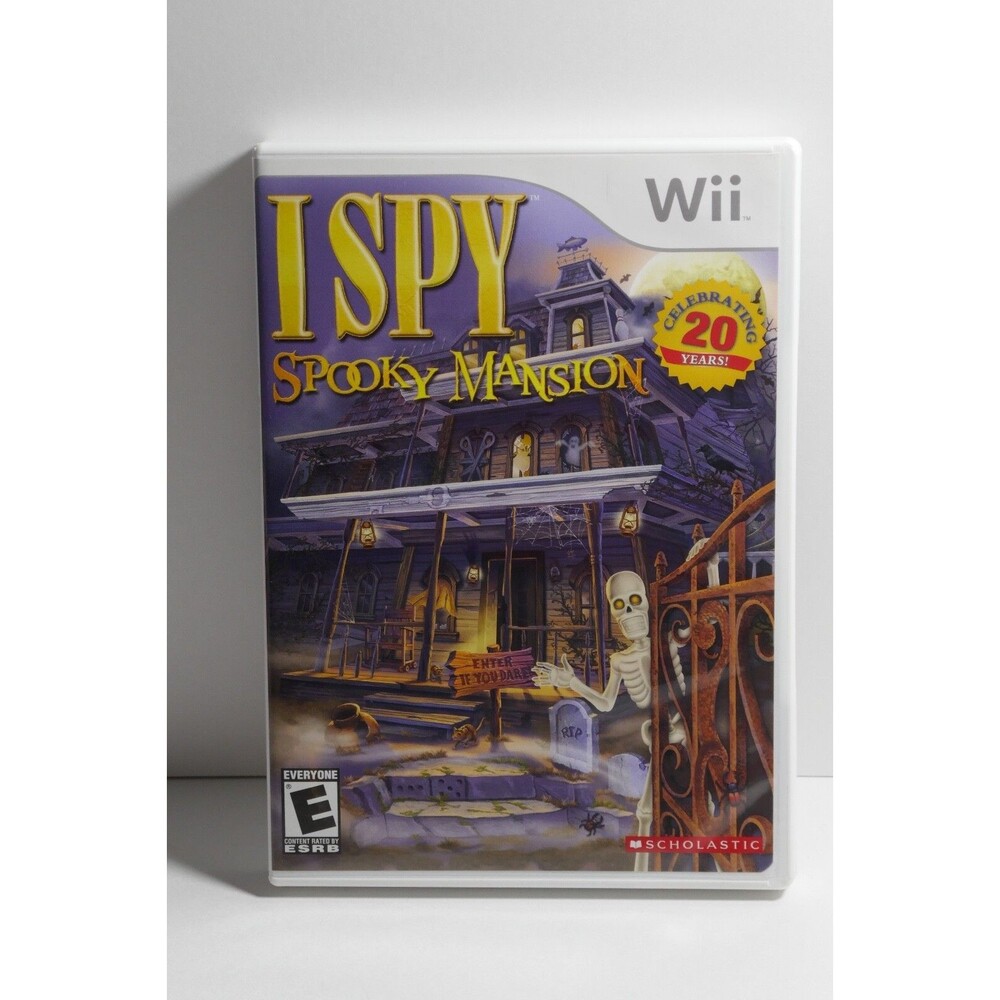 I Spy Spooky Mansion (Nintendo Wii, 2010) COMPLETE